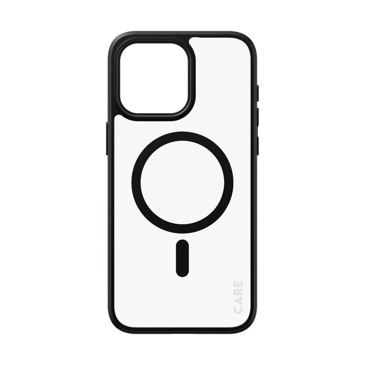 CARE by PanzerGlass® Flagship Case Transparent Urban Combat w. Black MagSafe iPhone 15 Pro Max